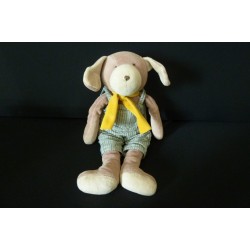 DOUDOU PELUCHE CHIEN MOULIN ROTY