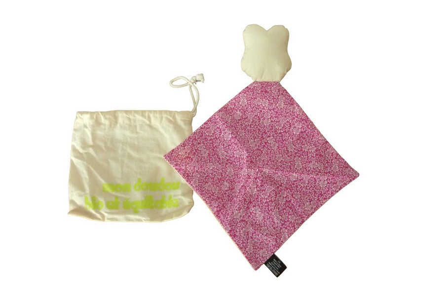 Doudou souris Tibidoubi plat bio Papili - Nature et Découvertes