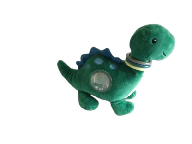 Peluche éveil dinosaure vert - Tex Baby - 22 cm