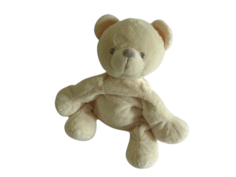 Peluche ours écru beige - Tex Baby - 30 cm
