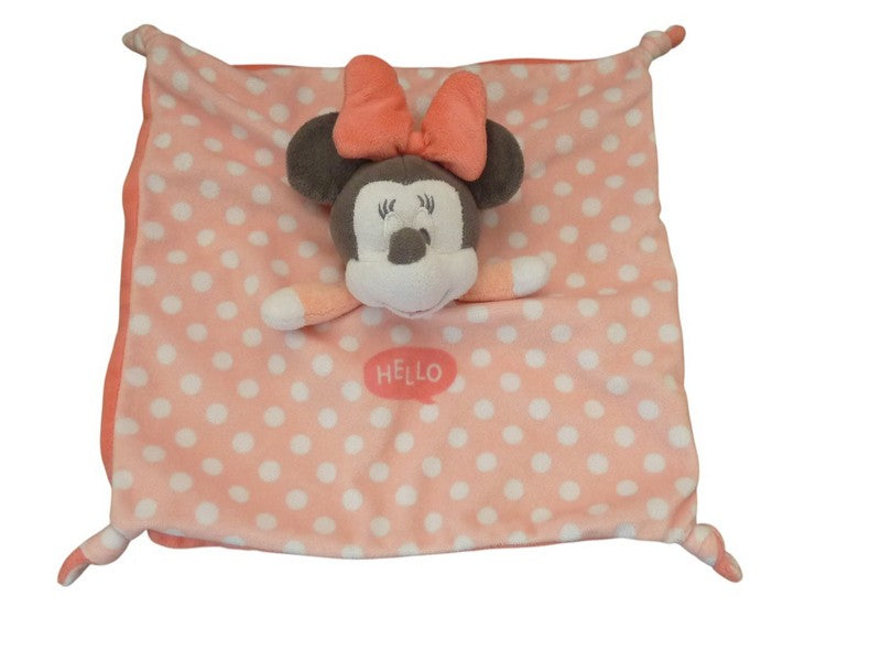 Doudou Minnie plat orange - Disney