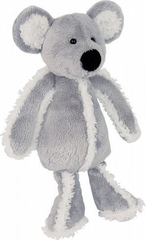 Peluche souris gris blanc HO1376 - Histoire d'Ours - 30 cm