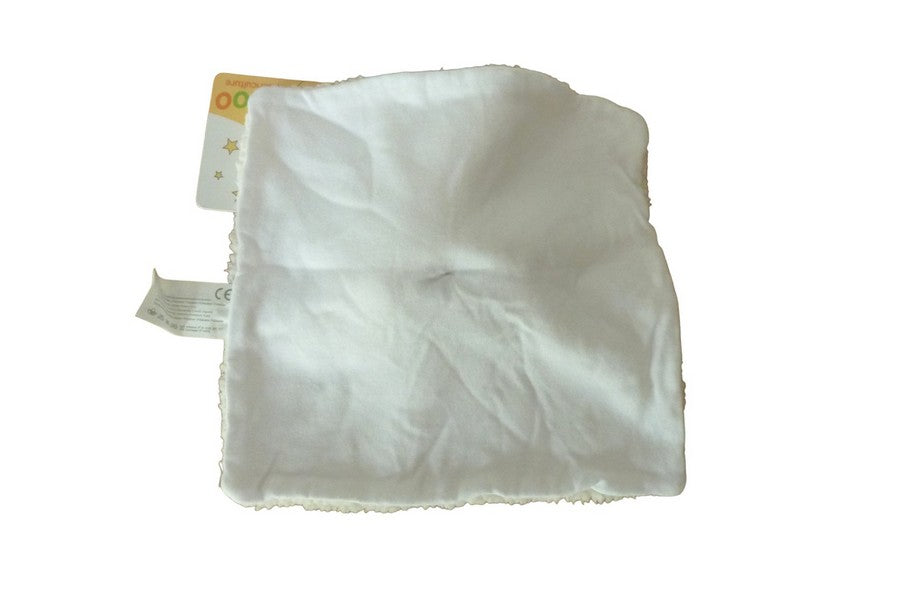 Doudou mouton plat blanc crème beige - Kimbaloo