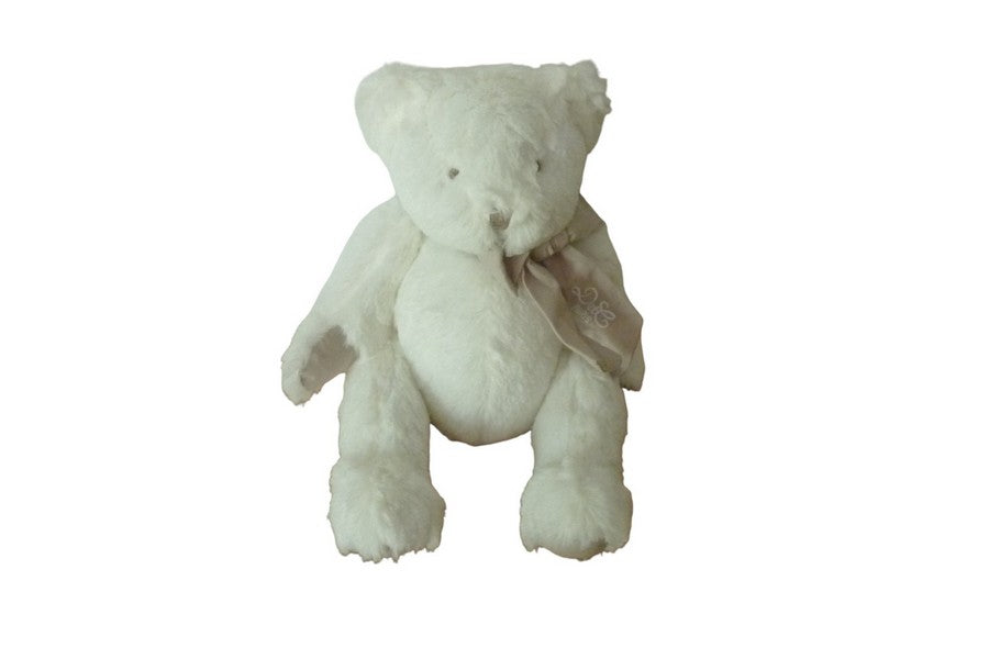 Peluche ours blanc taupe - Mon tout petit - Doudou et Compagnie DC2340 - 24 cm
