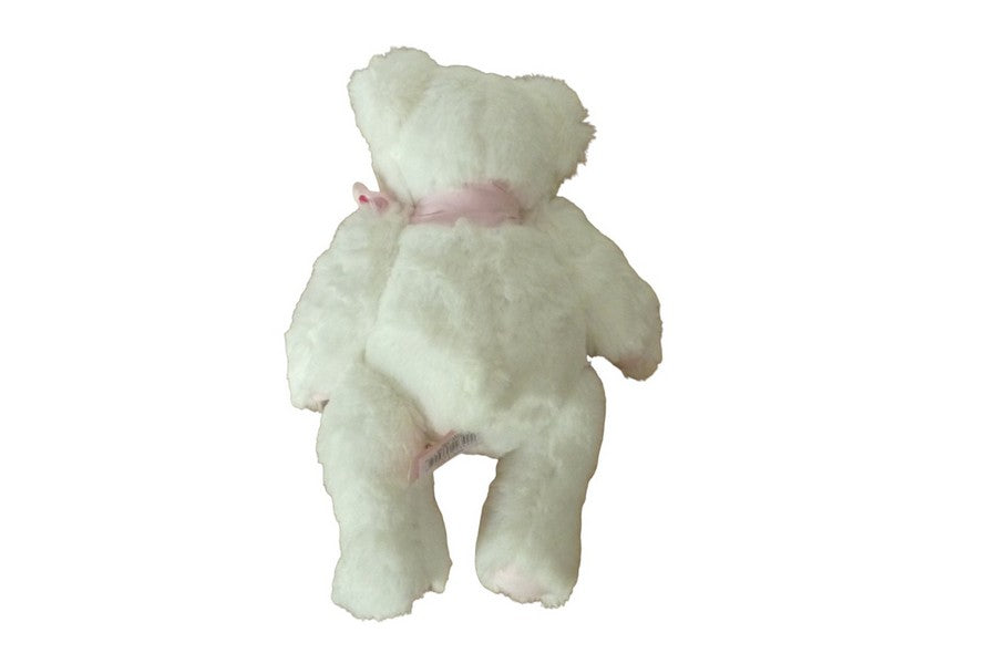 Peluche ours blanc rose - Mon tout petit - Doudou et Compagnie DC2342 - 24 cm