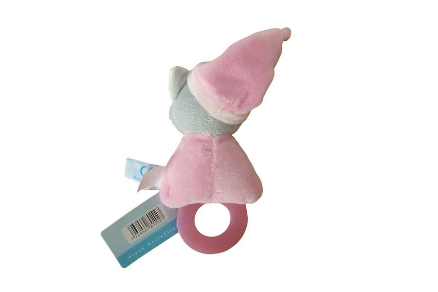 Doudou anneau de dentition Pomme chat rose - Gipsy
