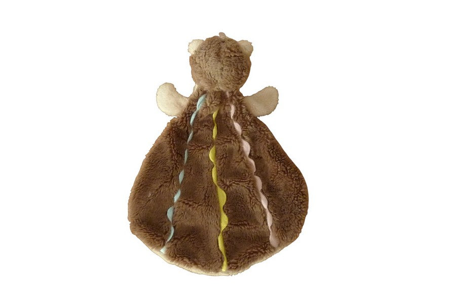 Doudou hérisson plat Huggy marron beige - Happy Horse