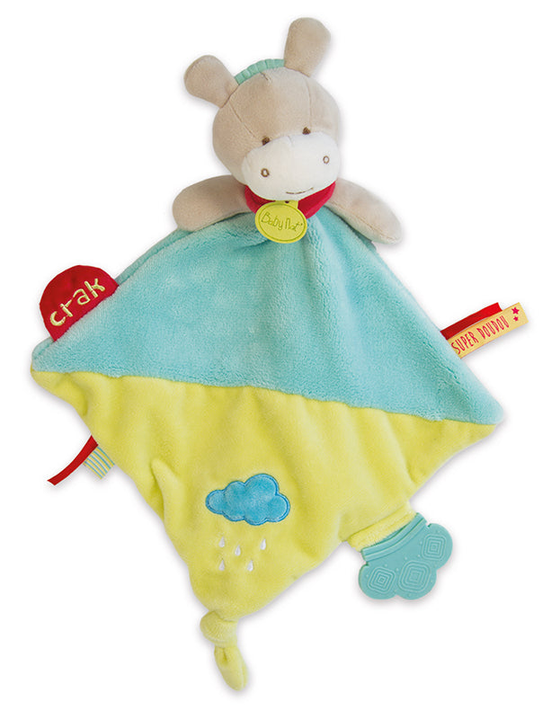 Doudou âne plat - Les super doudous - BN0134 Baby'Nat