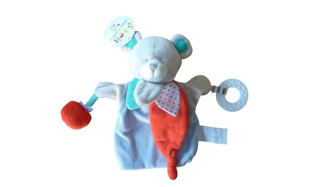 Doudou ours bleu - Magic Marionnette - DC3005 Doudou et Compagnie