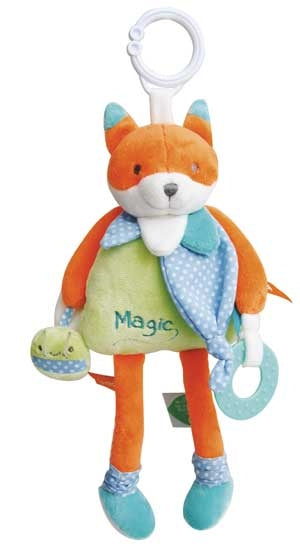 Peluche éveil renard - DC3006 Doudou et Compagnie - 28 cm