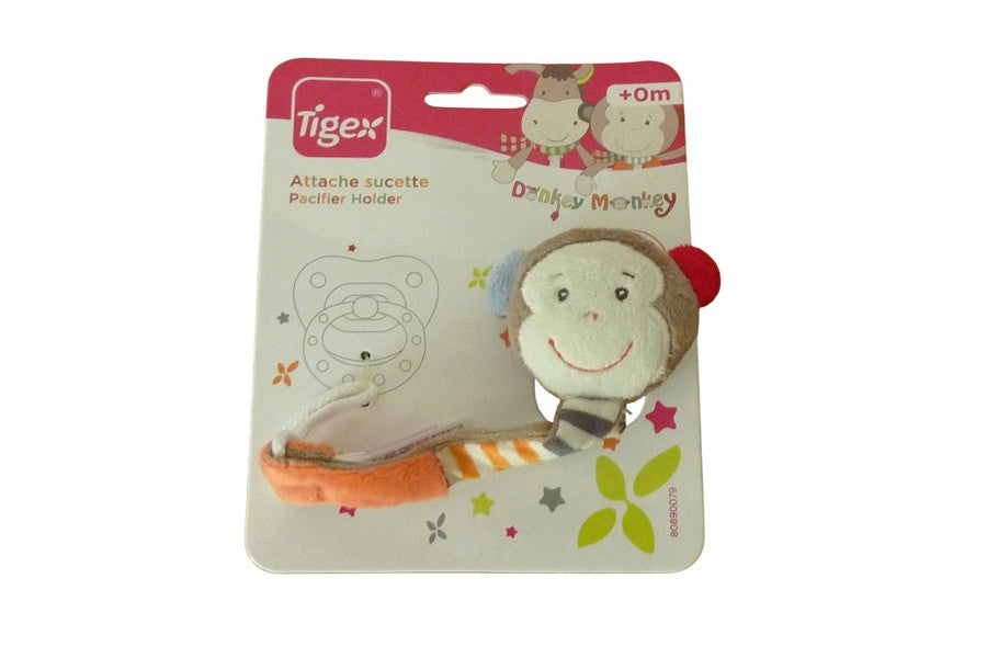 Attache-sucette singe - Tigex