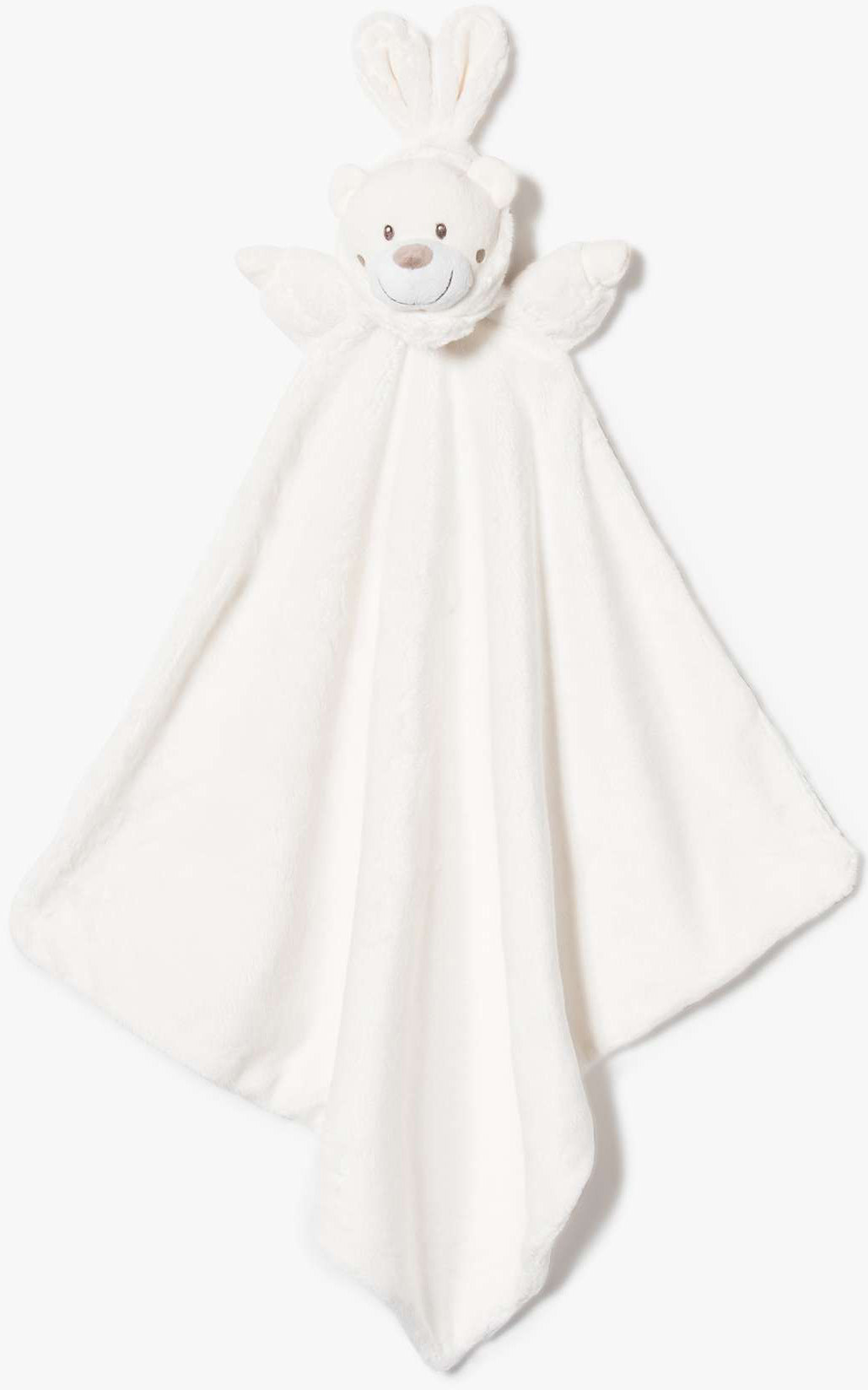 Plaid ours déguisé en lapin plat blanc - Gemo