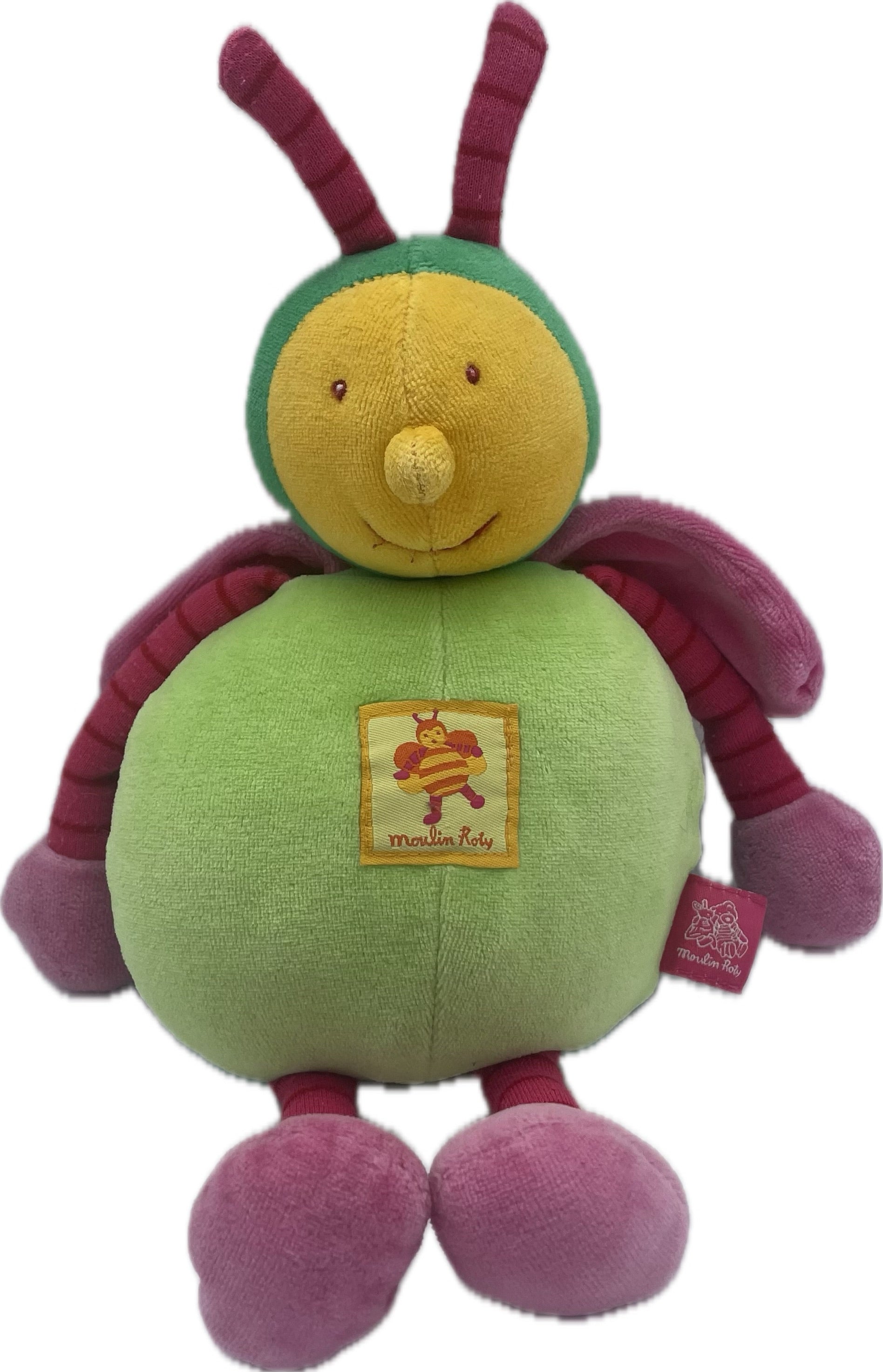 Peluche abeille Louna - Moulin Roty - 38 cm