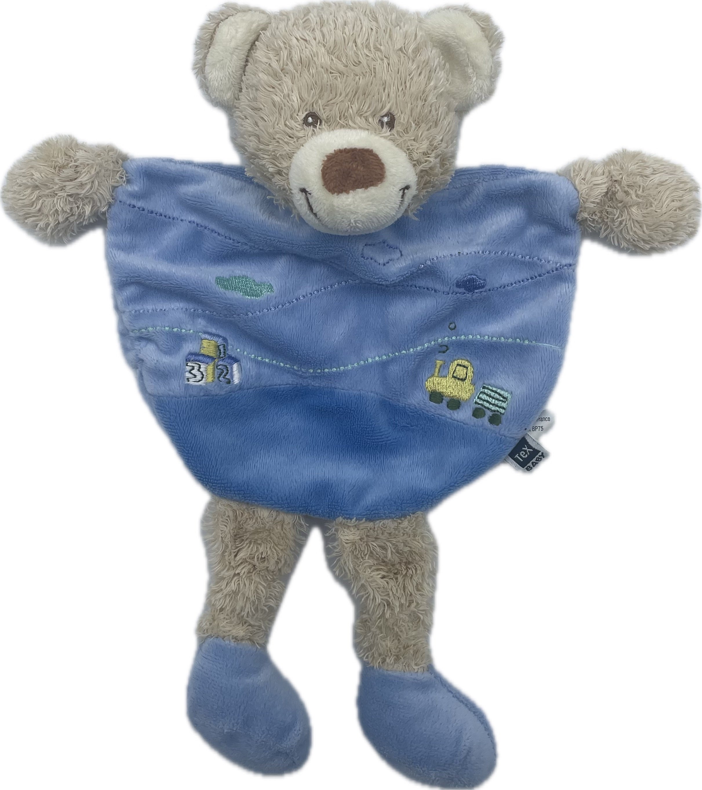 Doudou ours plat longues pattes - Tex Baby