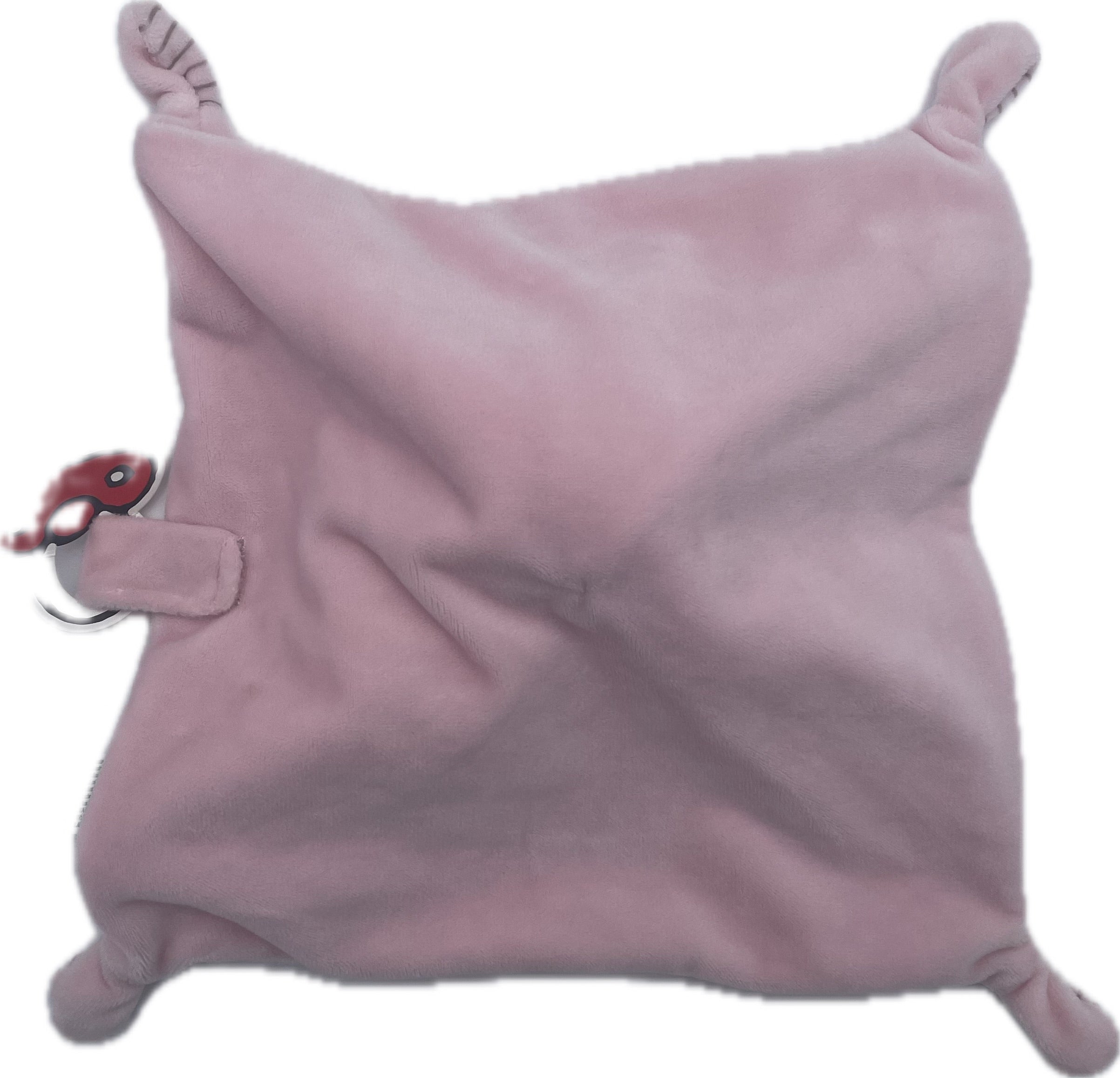Doudou lapin plat rose - Nicotoy