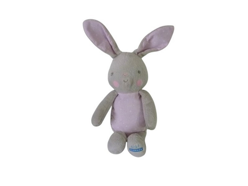 Peluche lapin rose - Klorane - 26 cm