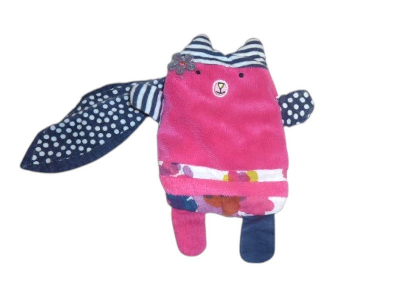 Doudou chat plat rose - Catimini