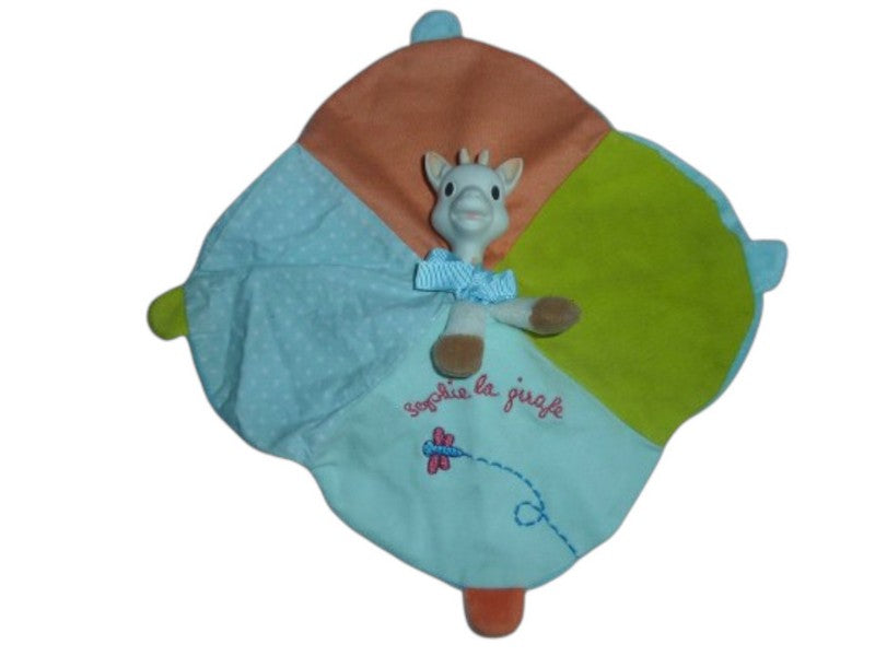 Doudou Sophie la girafe plat - anneau de dentition - Vulli