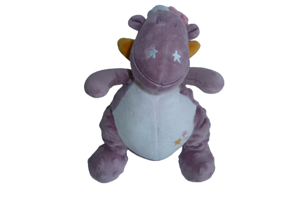 Peluche dragon rose - Victoria - Noukie's - 30 cm
