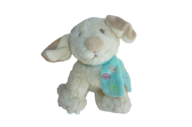 Peluche chien crème - Noukie's - 26 cm