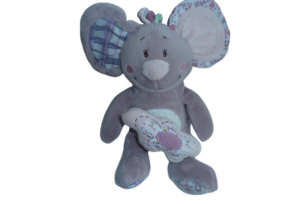 Peluche musicale éléphant - Kali Nina Kenza - Noukie's - 30 cm