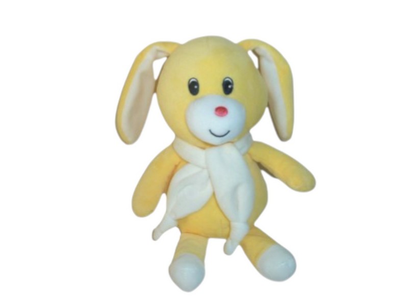 Peluche lapin jaune - Gipsy - 27 cm