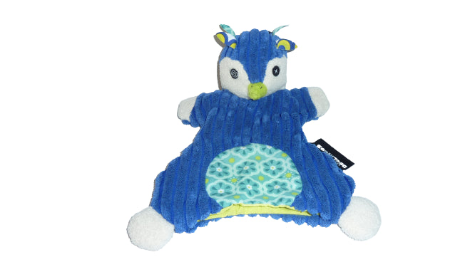 Doudou pingouin marionnette Frigos - Les Déglingos