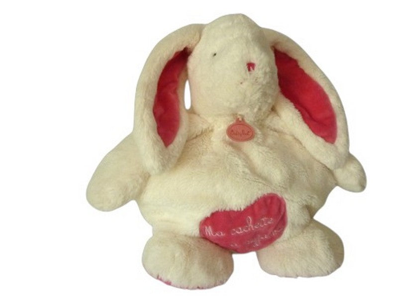 Peluche lapin range pyjama - BN073 Baby'Nat - 46 cm