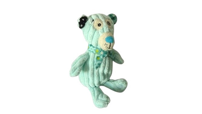 Peluche ours Illico turquoise - Les Déglingos - 22 cm