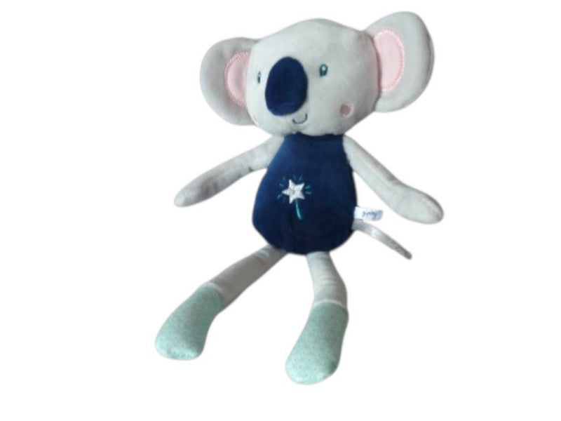 Peluche koala Abracadabra bleu - Gipsy - 24 cm