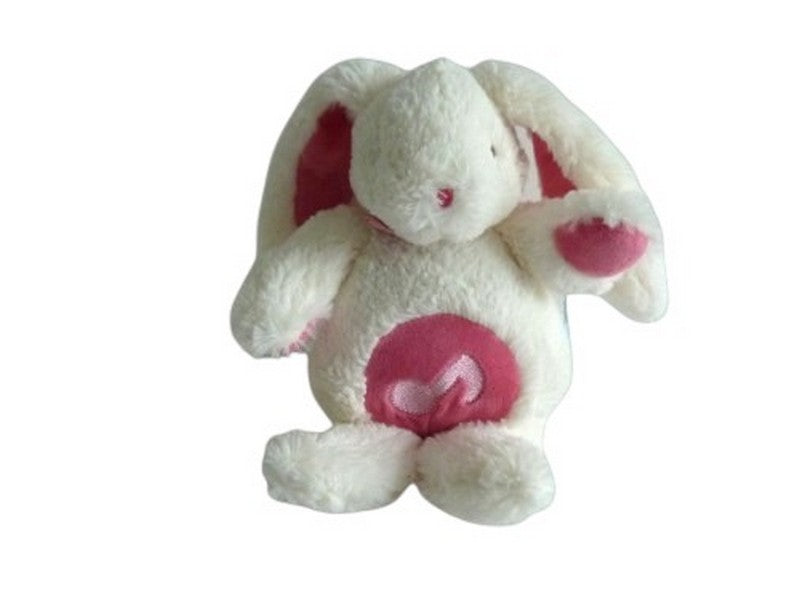 Peluche musicale lapin - BN072 Baby'Nat - 27 cm