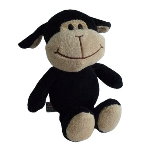 Peluche singe - noir marron - Kinder - 26 cm