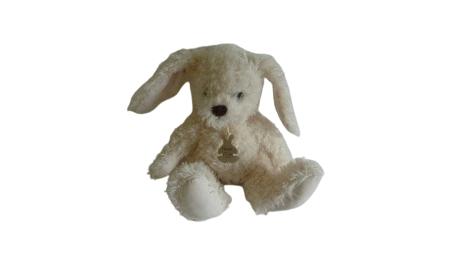 Peluche lapin écru chiné - HO2611 - Histoire d'Ours - 17 cm