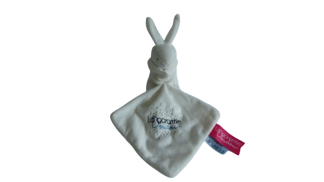 Peluche lapin mouchoir DC3423 Doudou et Compagnie