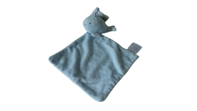 Peluche baleine mouchoir Mots d'Enfants