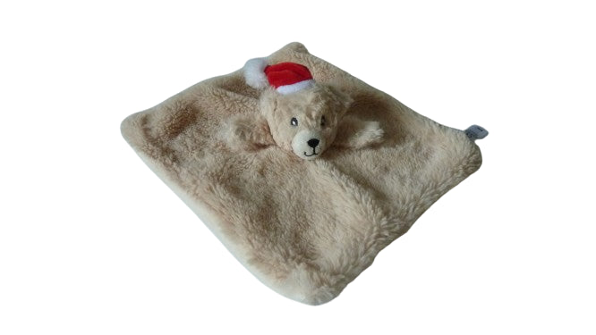 Doudou ours plat Tex Baby