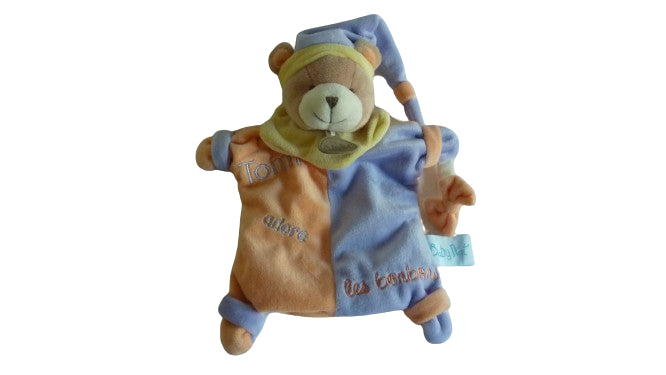 Doudou ours marionnette BN698 Baby'Nat