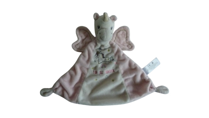 Doudou licorne rose plat Nicotoy Simba Toys