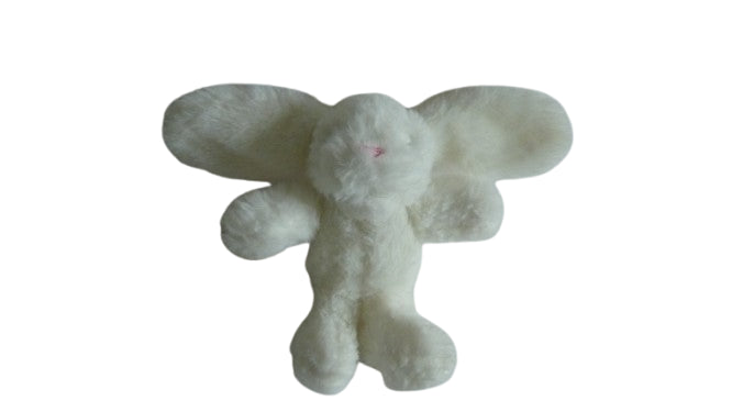 Peluche lapin blanc - Atmosphera - 19 cm