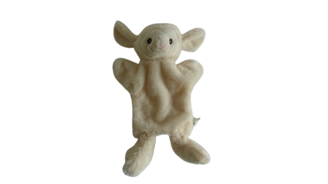 Doudou mouton marionnette Toi Toys