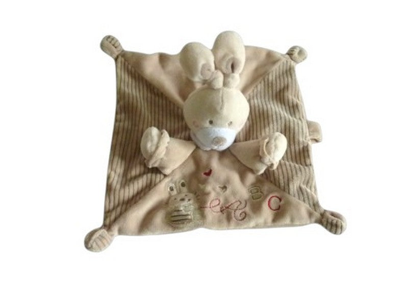Doudou lapin plat - Nicotoy