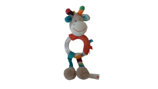 Doudou hochet Zoé la girafe Nicotoy Simba Dickie