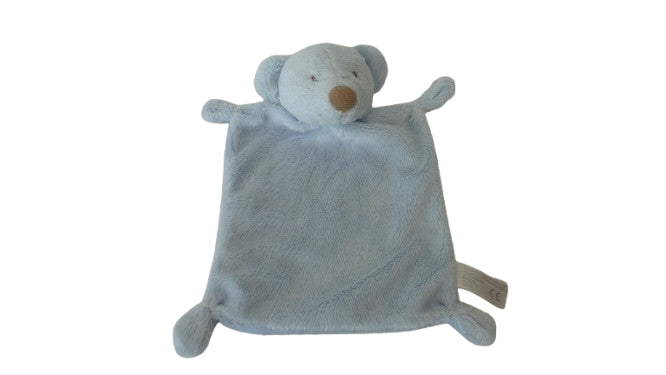 Doudou ours plat bleu ciel - Nicotoy Simba Toys