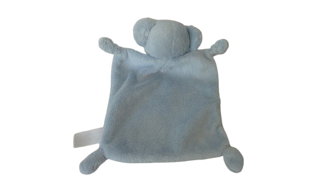 Doudou ours plat bleu ciel - Nicotoy Simba Toys