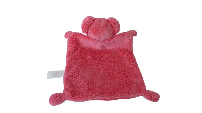 Doudou ours plat rose fuchsia Nicotoy Simba Toys