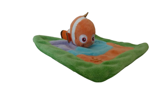Doudou Nemo carré plat - Disney
