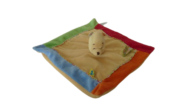 Doudou Winnie l'Ourson carré plat - Disney