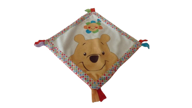 Doudou carré plat Winnie l'Ourson - Disney