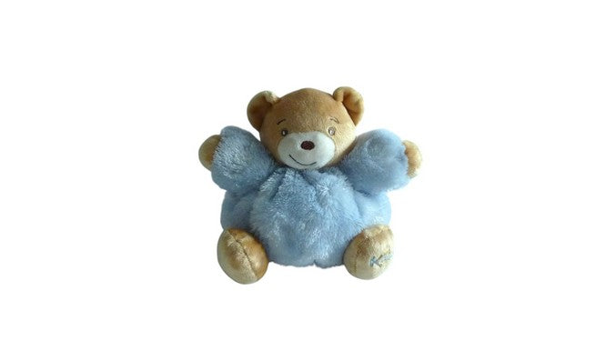 Peluche ours - marron bleu - Kaloo - 16 cm
