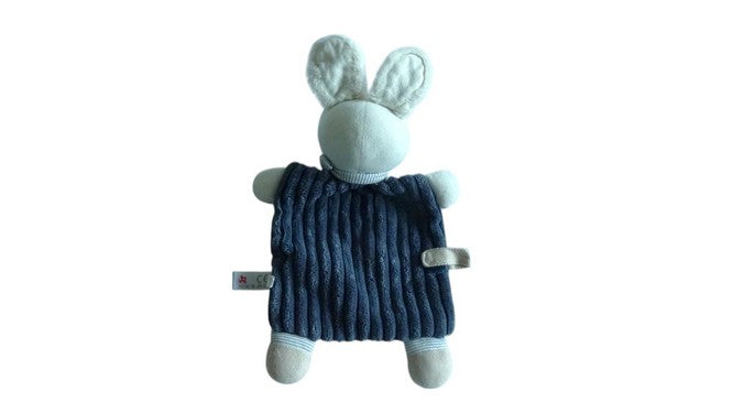 Doudou lapin plat bleu - Nicotoy Simba Dickie